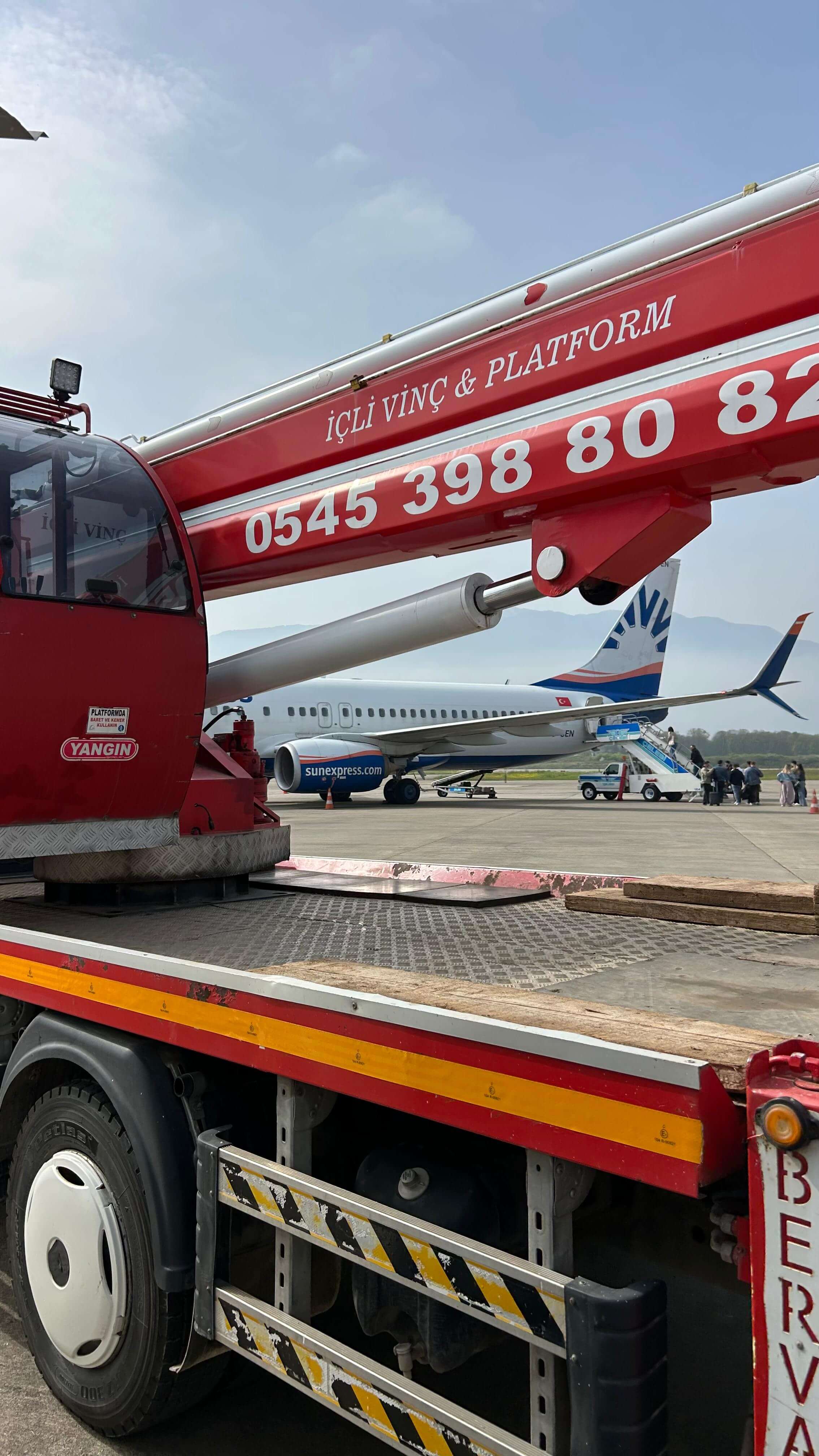 İçli Vinç Platform - Operasyon
